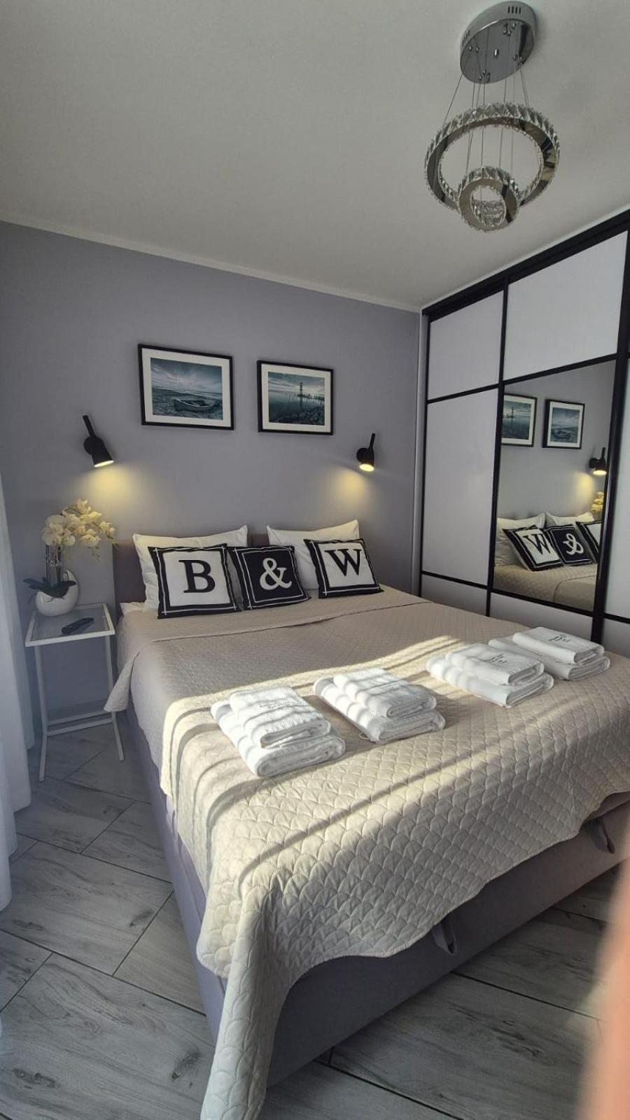 Apartament Black-White เมียลโน ภายนอก รูปภาพ