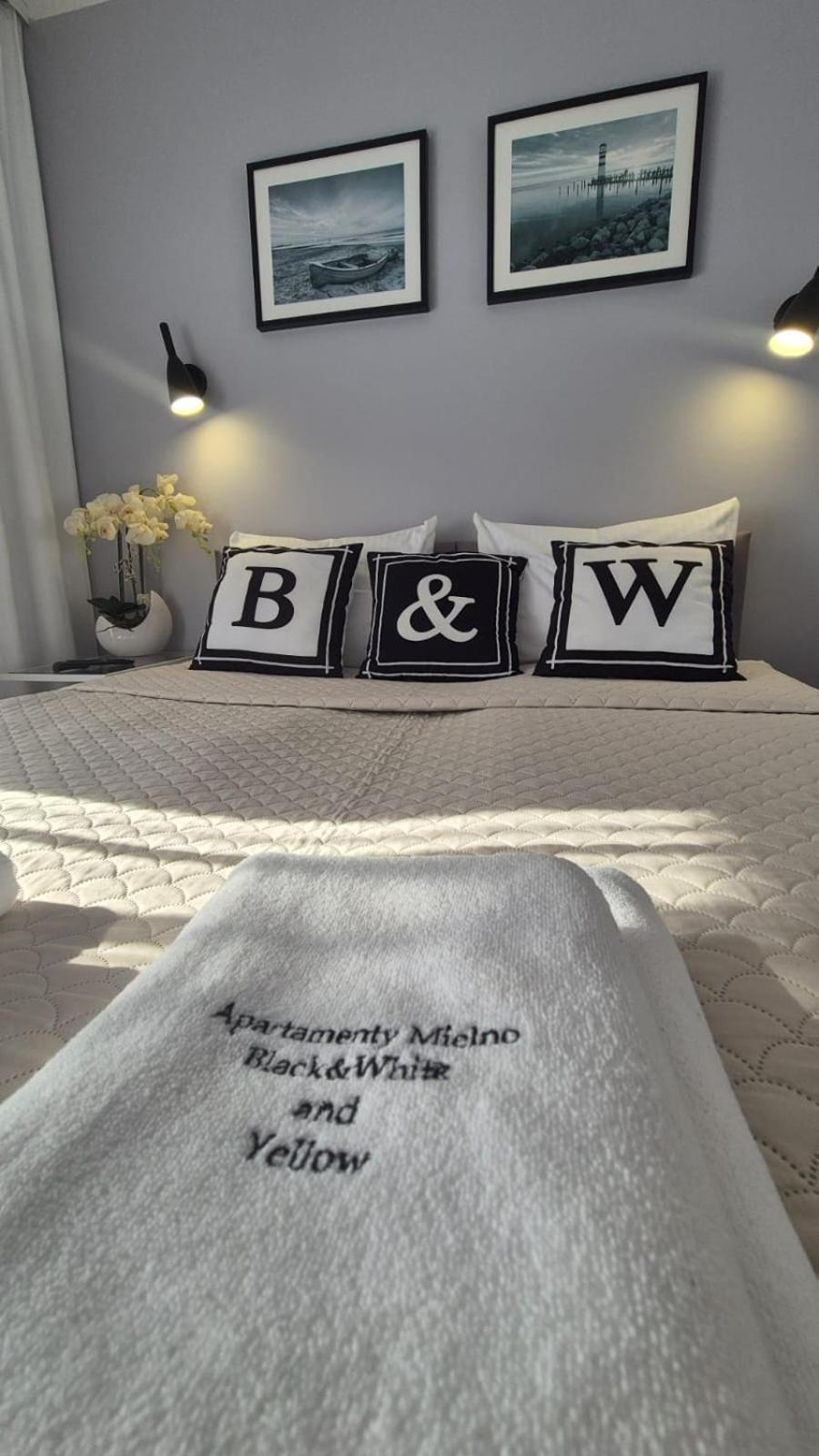 Apartament Black-White เมียลโน ภายนอก รูปภาพ